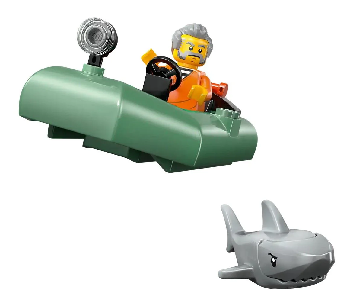 LEGO City - Urmarire cu barca de politie, 264 el. foto