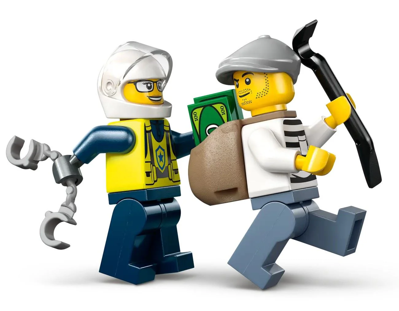 LEGO City - Urmarire cu motocicleta, 65 el. foto
