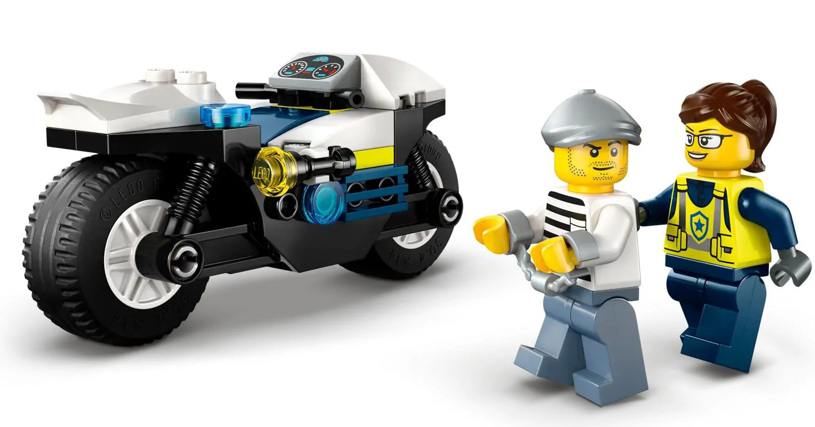 LEGO City - Urmarire cu motocicleta, 65 el. foto
