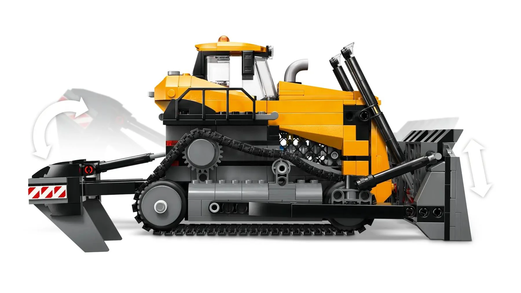 LEGO City - Buldozer galben, 682 el. foto