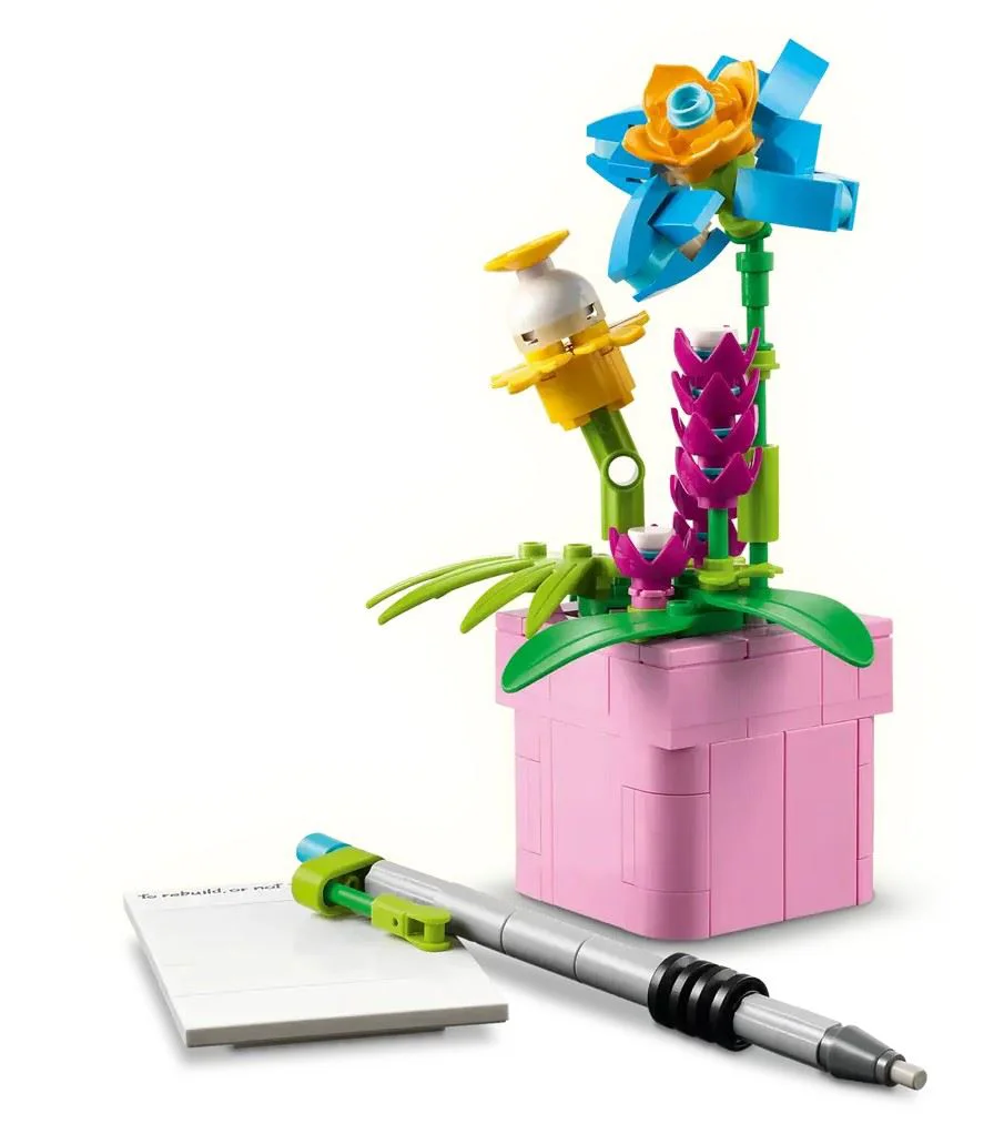 LEGO Creator - Masina de scris cu flori 3 in 1, 363 el. foto