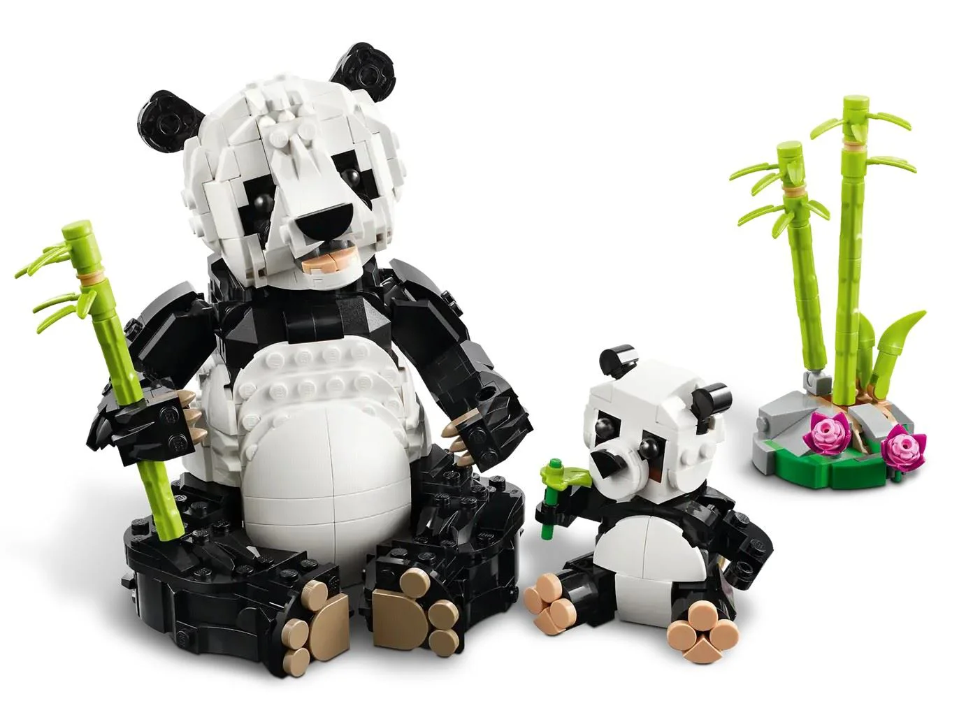 LEGO Creator - Animale salbatice: Familia ursilor panda, 626 el. foto