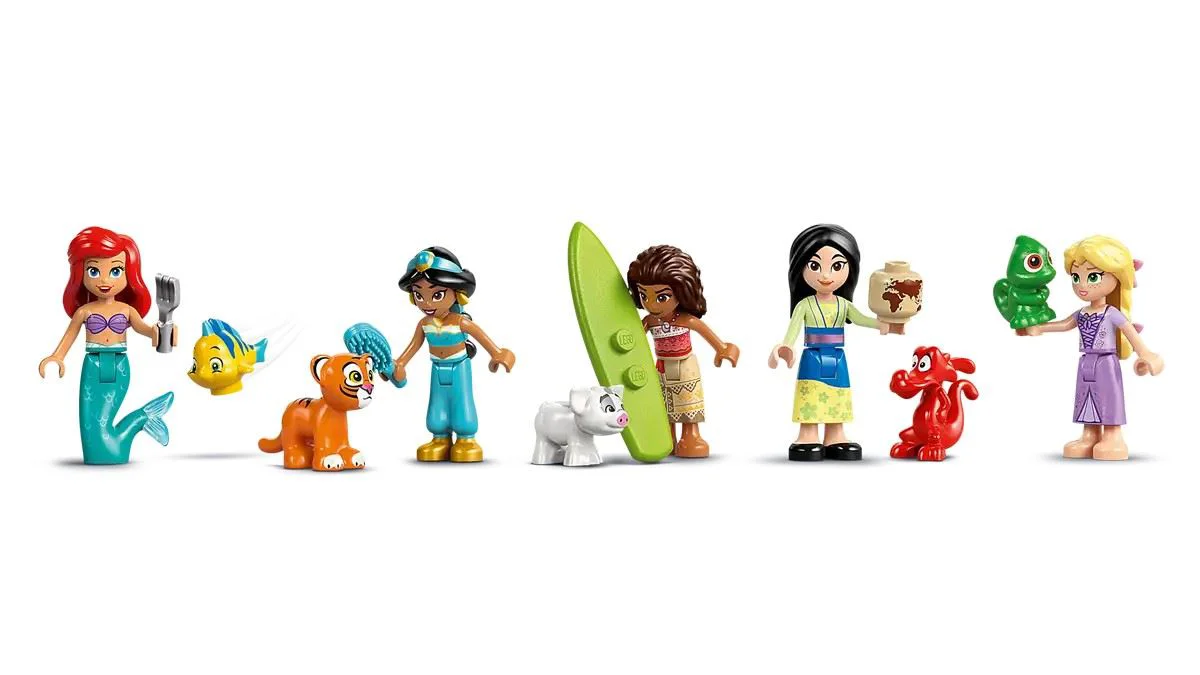 LEGO Disney - Castelul printesei & Animale, 787 el. foto