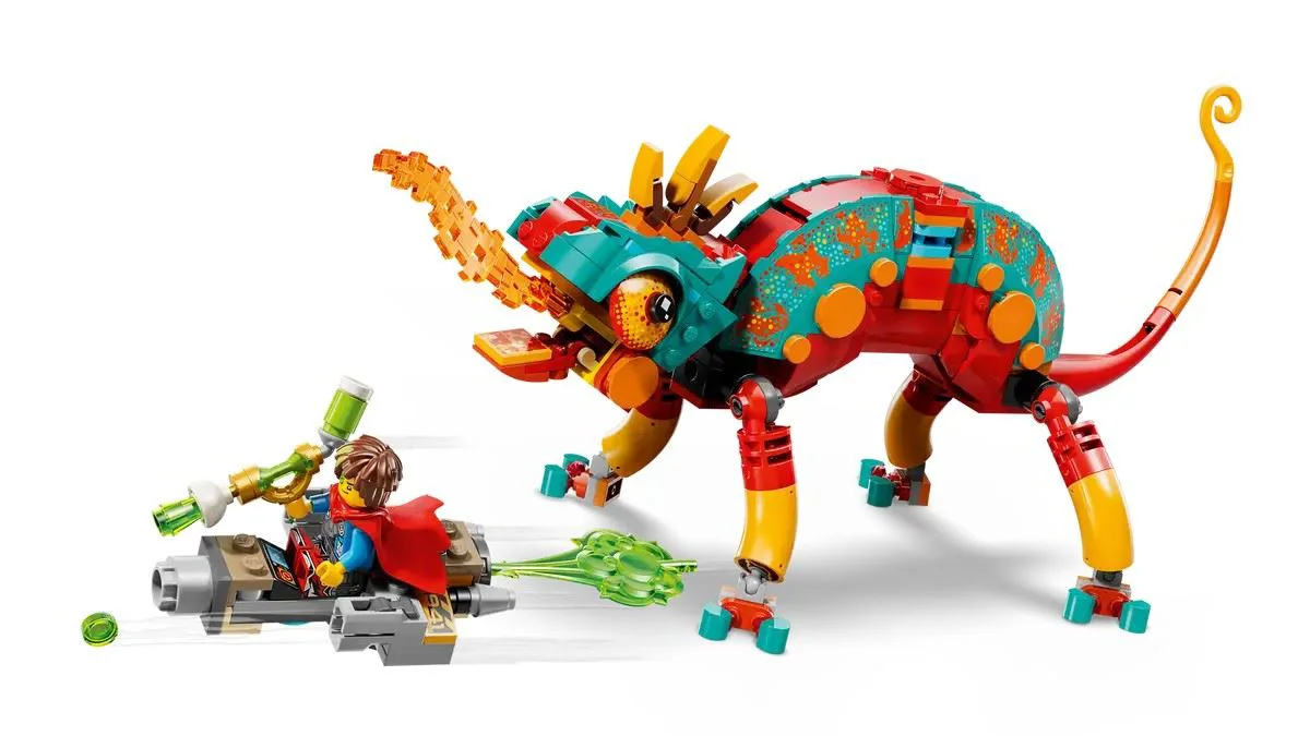 LEGO DreamZzz - Cameleonul de foc al lui Mateo, 443 el. foto