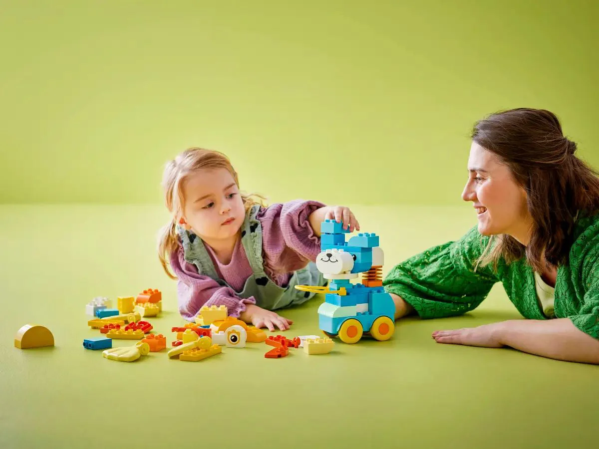 LEGO Duplo - 3 в 1: Животные на колёсах, 58 эл. foto