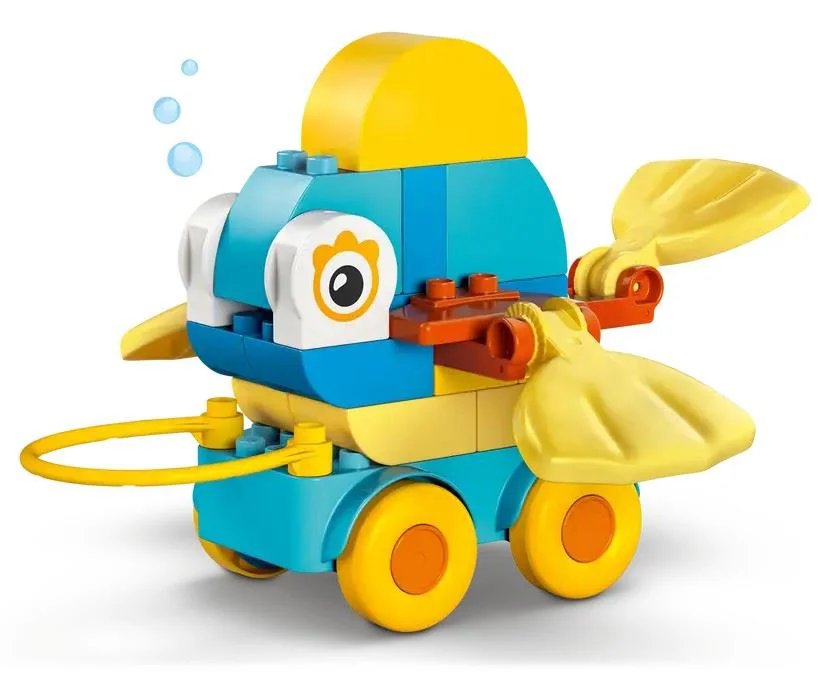 LEGO Duplo - 3 в 1: Животные на колёсах, 58 эл. foto