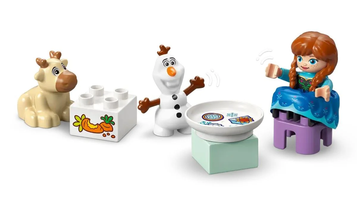 LEGO Duplo - Petrecerea la castelul Frozen Anna and Elsa's Party, 54 el. foto