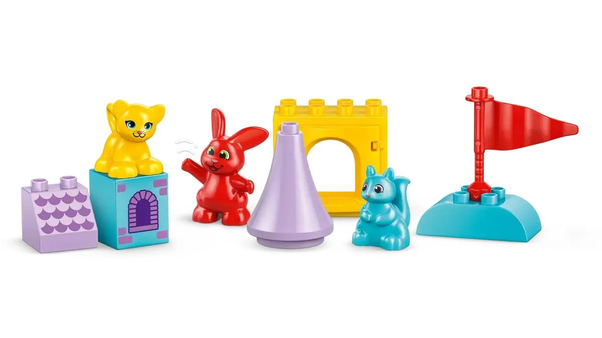 LEGO Duplo - Jocul cu Castel Hopsy's Castle Game, 47 el. foto