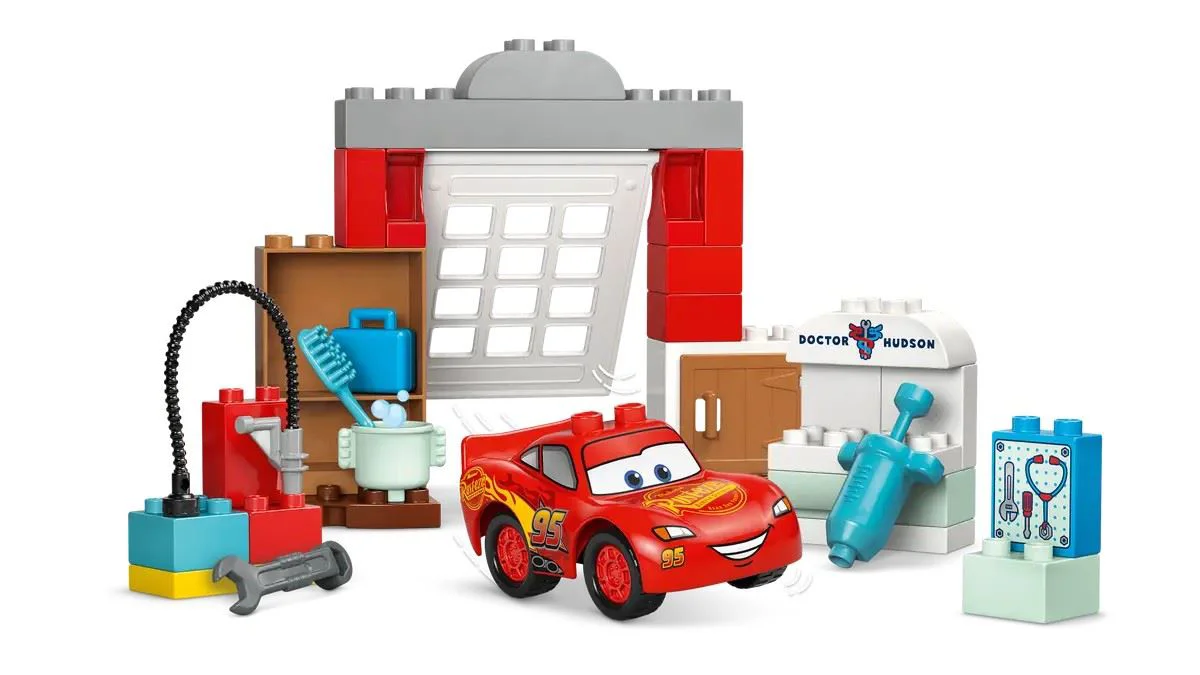 LEGO Duplo - Vizita lui Fulger McQueen la garajul doctorului, 35 el. foto
