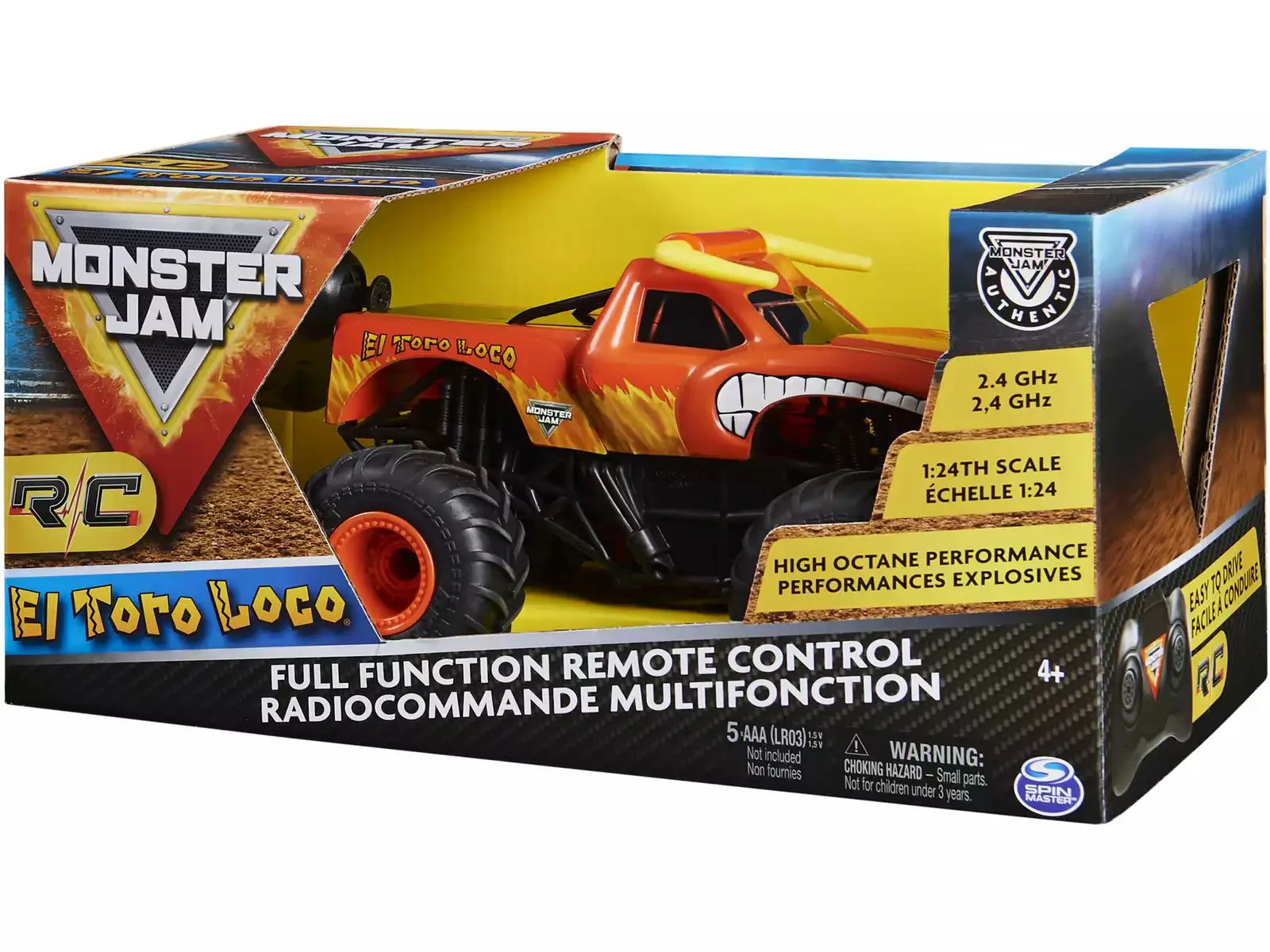 Jucarie cu telecomanda Spin Master Monster truck El Toro Loco foto