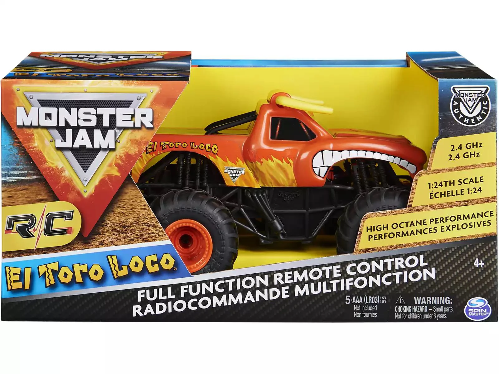 Jucarie cu telecomanda Spin Master Monster truck El Toro Loco foto