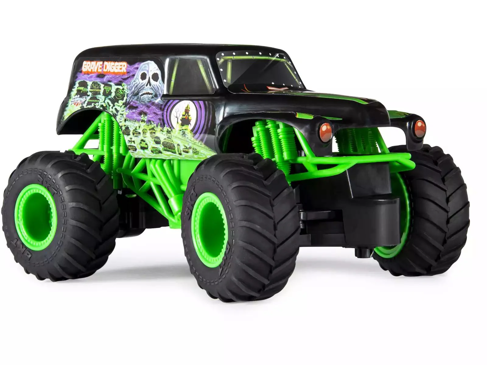 Радиоуправляемая игрушка Spin Master Monster Jam Призрачный гонщик 1:24 foto