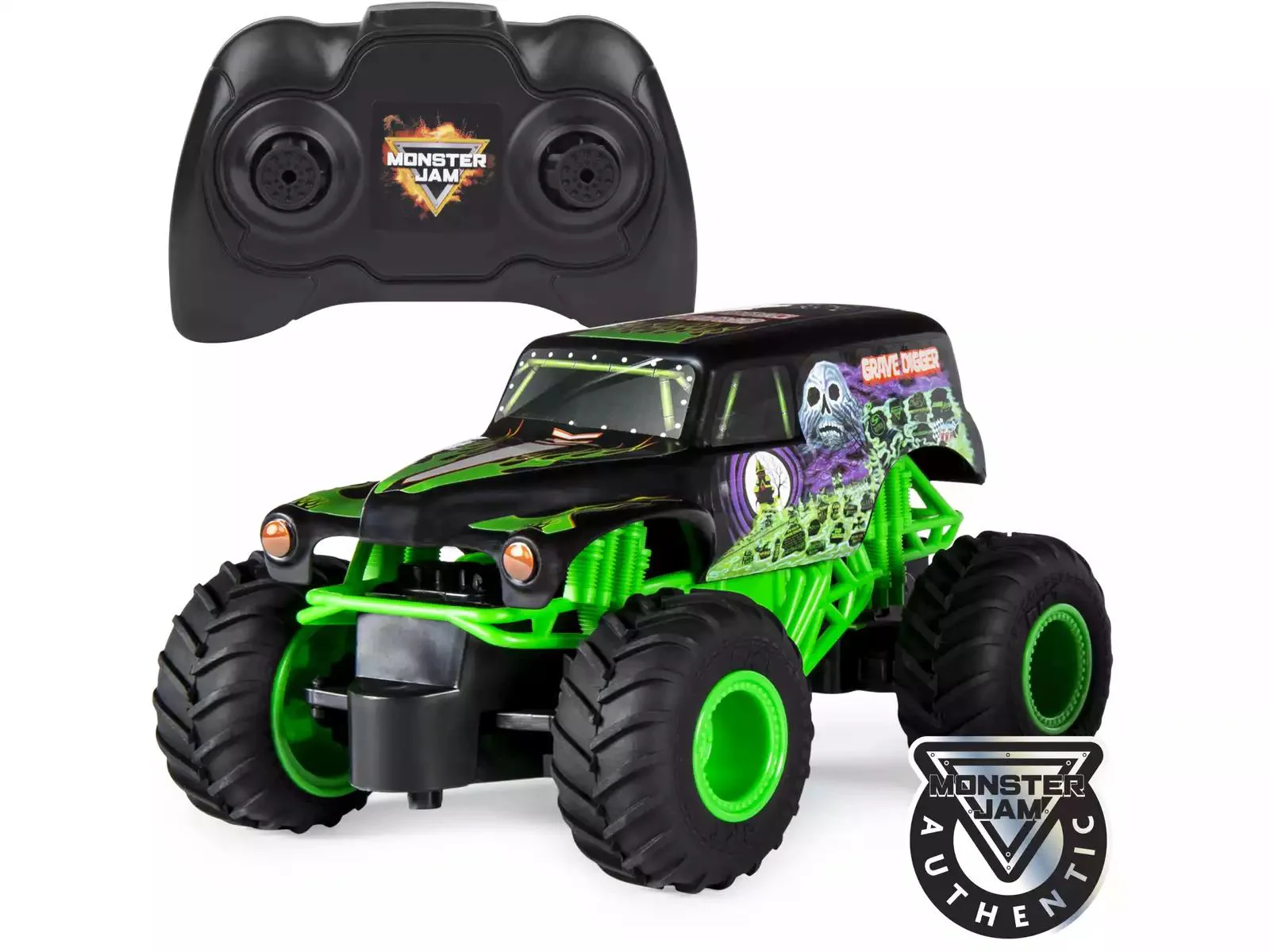 Радиоуправляемая игрушка Spin Master Monster Jam Призрачный гонщик 1:24 foto