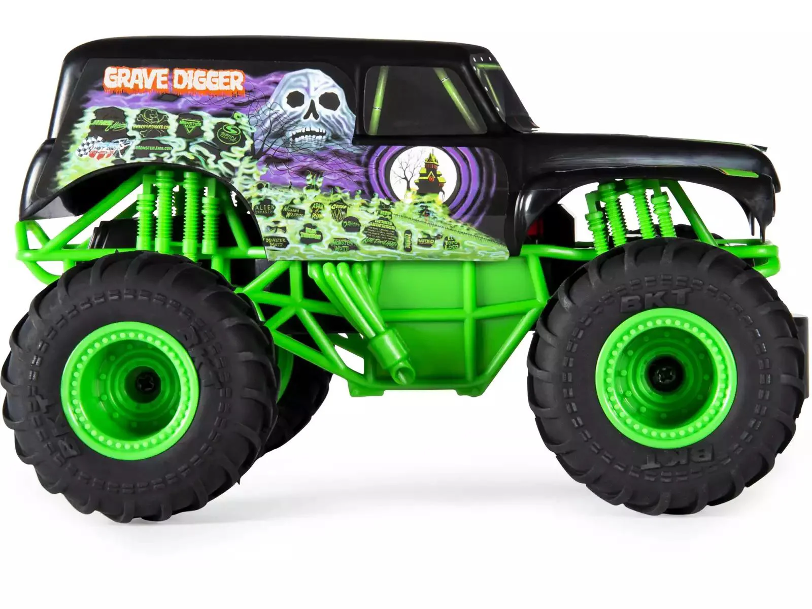 Радиоуправляемая игрушка Spin Master Monster Jam Призрачный гонщик 1:24 foto