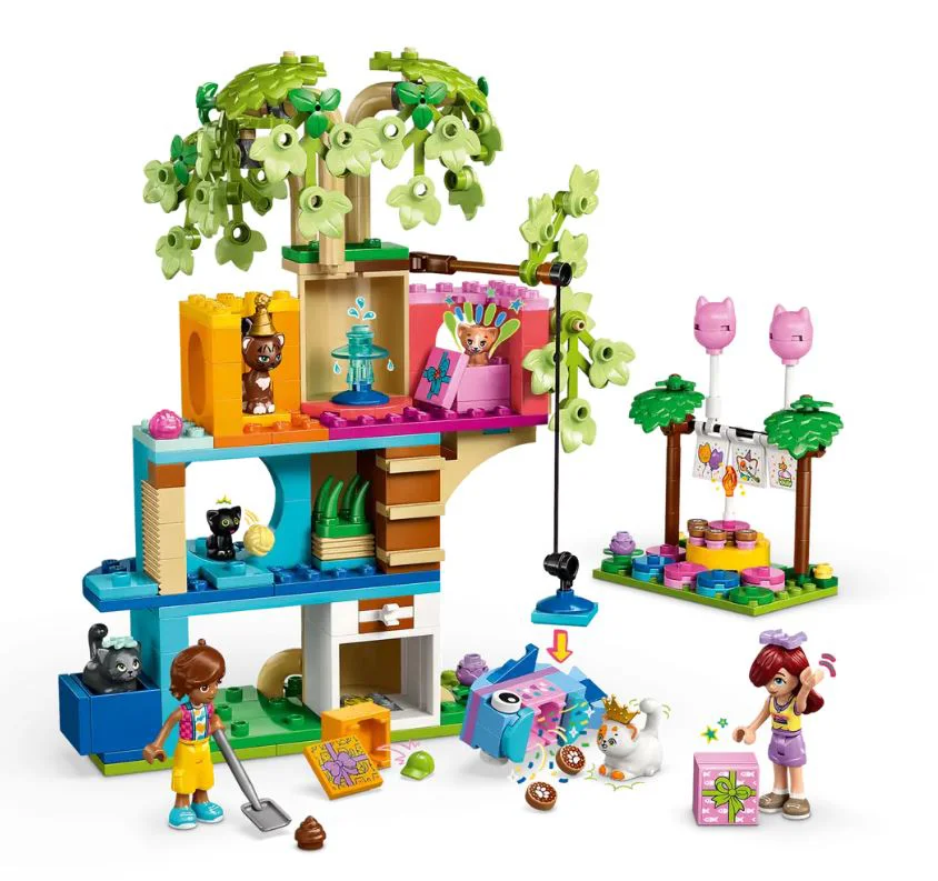 LEGO Friends - День рождения кошки Чурро и домик на дереве, 321 эл. foto