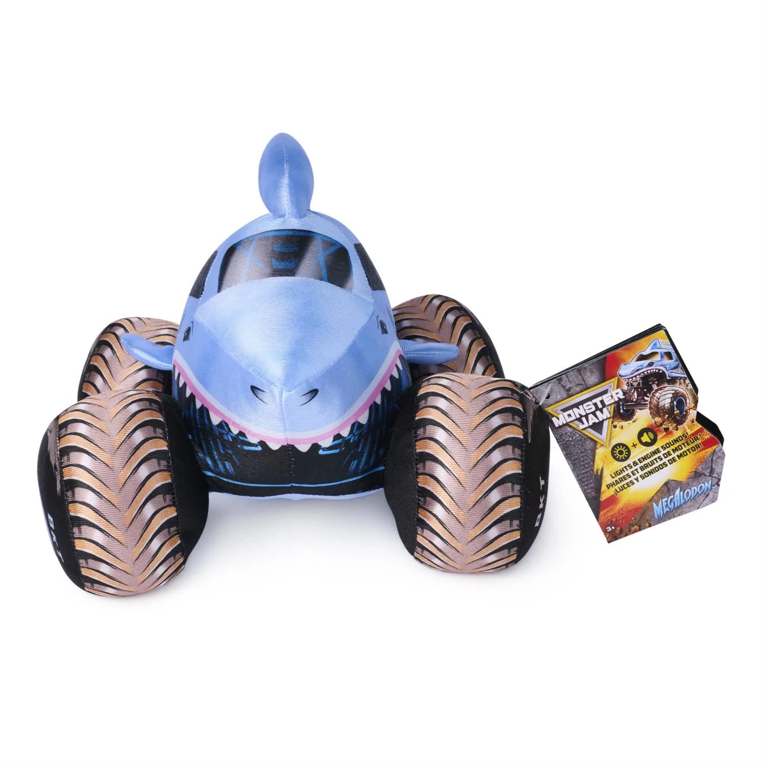 Jucarie din plus Spin Master Monster truck Megalodon si Grave Digger foto