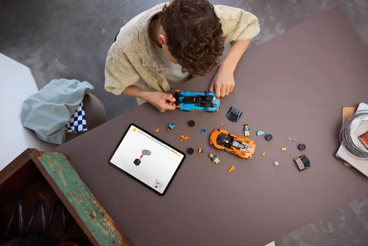 LEGO Speed Champions - Lamborghini Revuelto & Huracan STO, 607 эл. foto