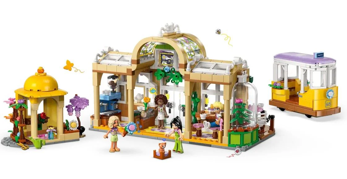 LEGO Friends - Кафе с растениями и цветочный магазин, 1138 эл. foto