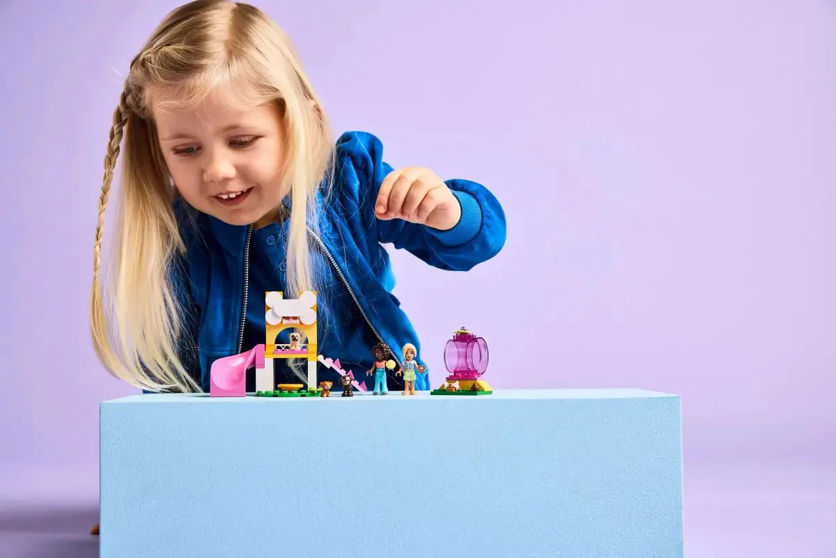 LEGO Friends - Игровая площадка для щенков, 66 эл. foto