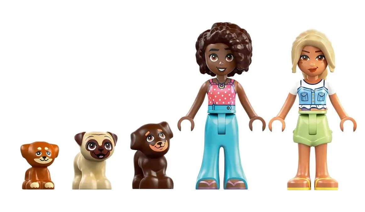 LEGO Friends - Игровая площадка для щенков, 66 эл. foto