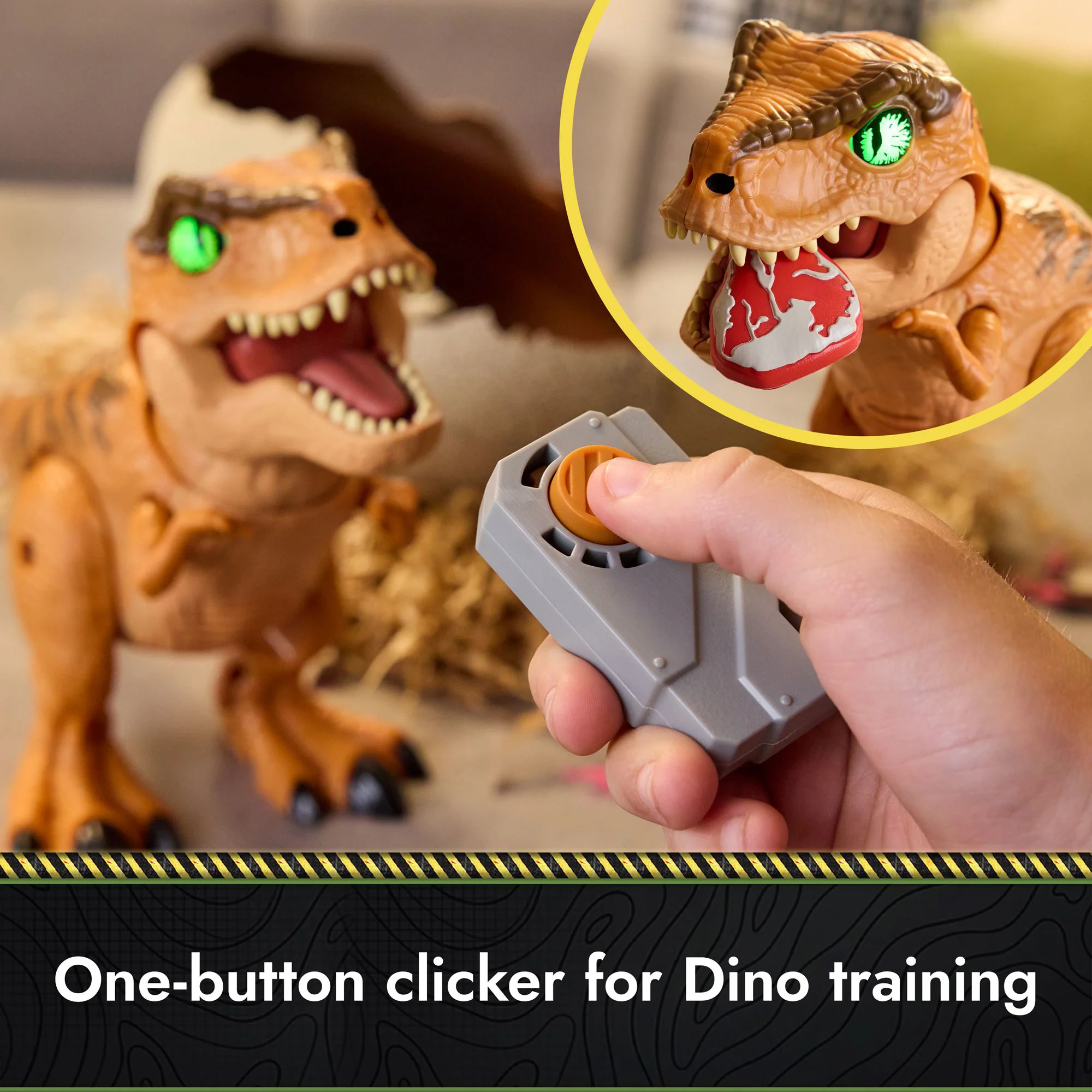 Jucarie interactiva Spin Master Dreseaza-ti dinozaurul: Т-Rex foto