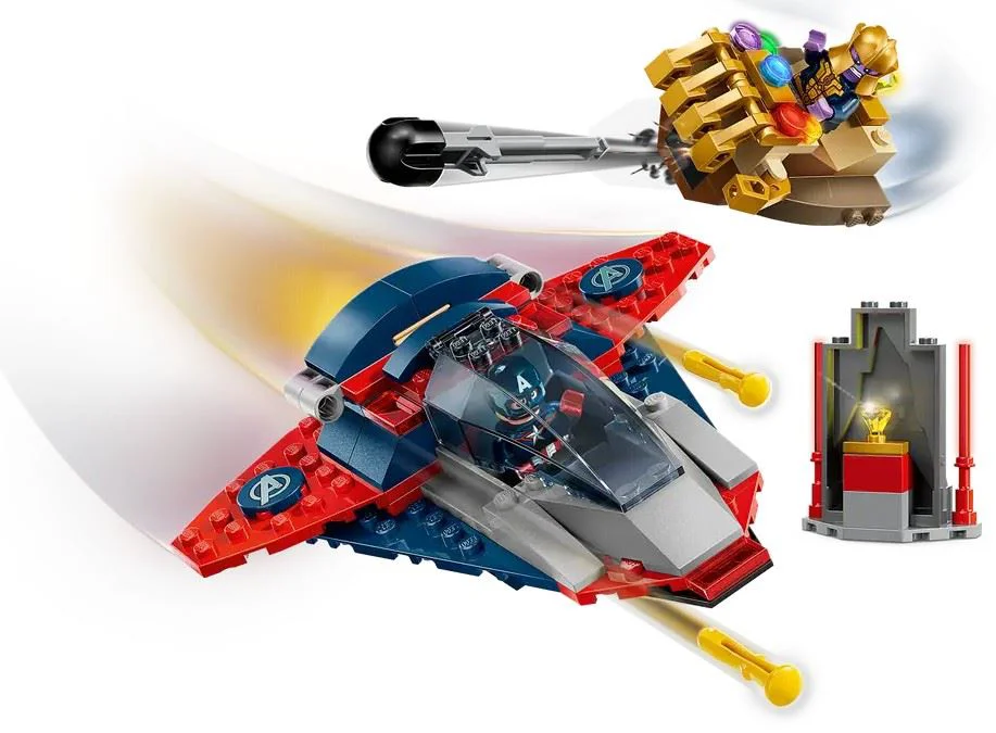 LEGO Marvel - Captain America vs. Thanos, 107 el. foto