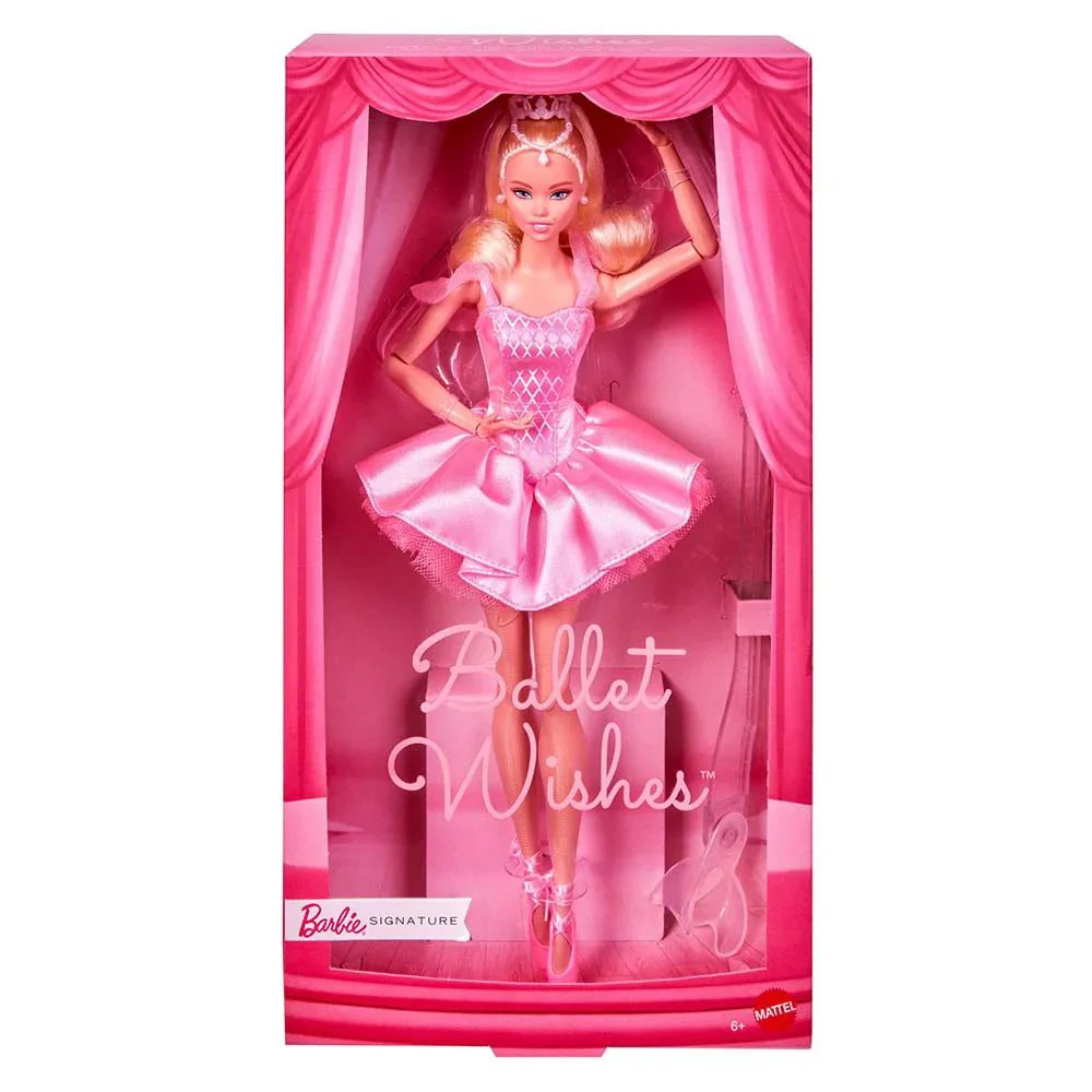 Papusa de colectie Barbie Signature Ballet Wishes 2025 foto
