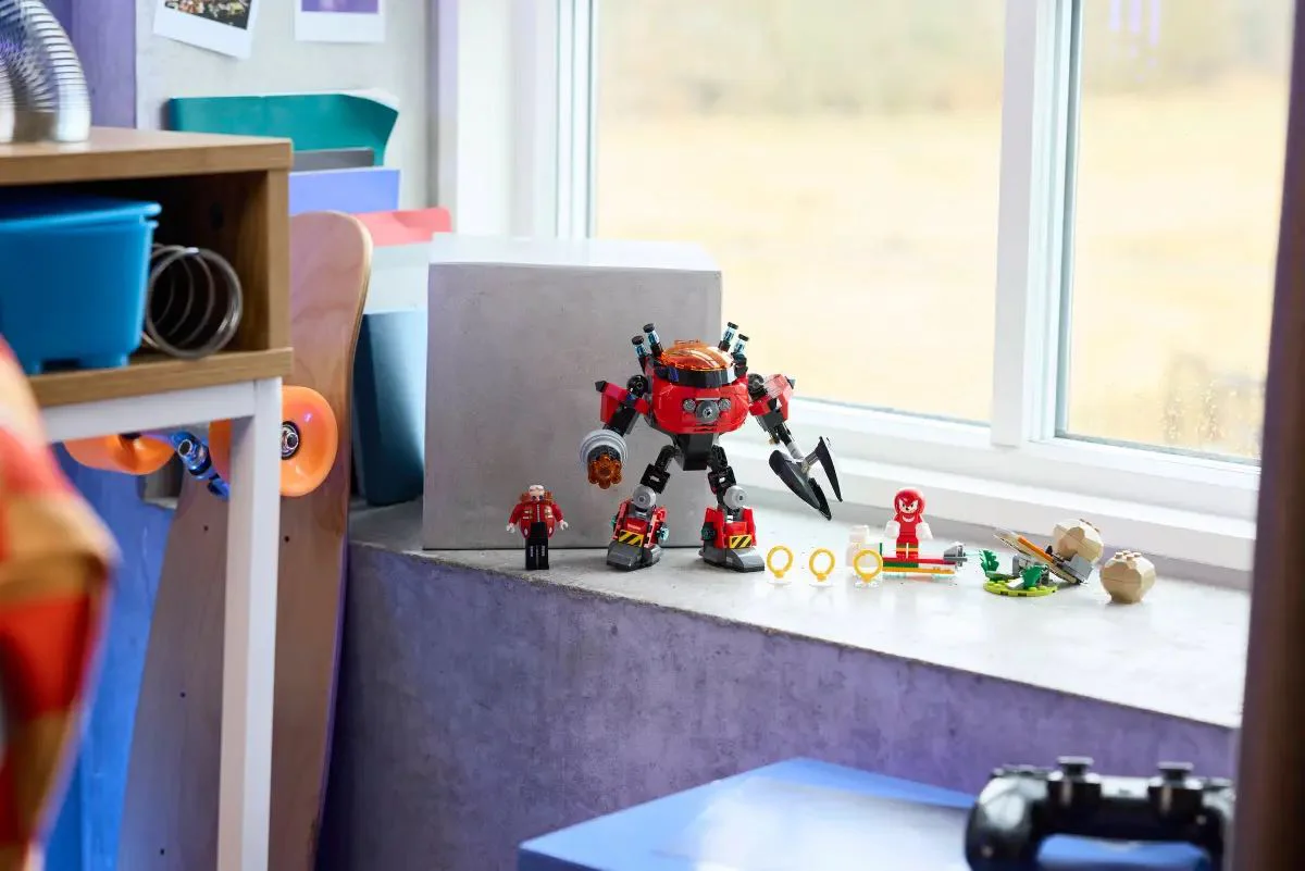 LEGO Sonic - Knuckles vs. Dr. Eggman Egg Crusher Mech, 350 el. foto
