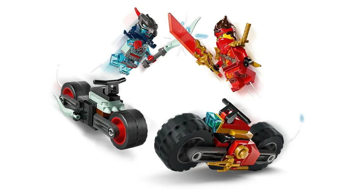 LEGO Ninjago - Motocicletele de curse ale lui Kai, 79 el. foto
