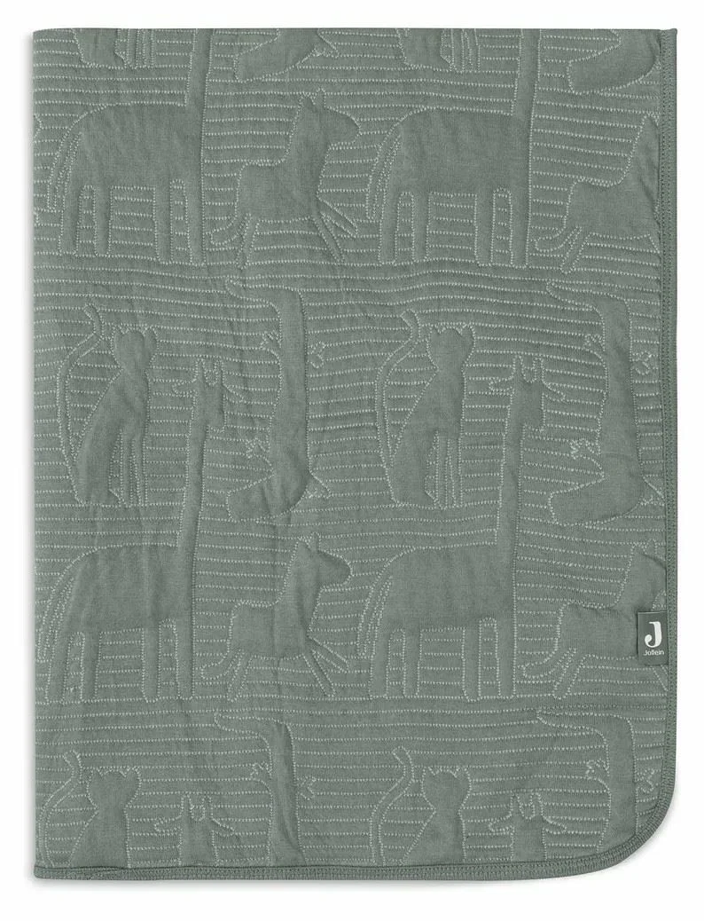 Paturica Jollein Jungle Jambo Ash Green/Laurel, 100x150 cm foto