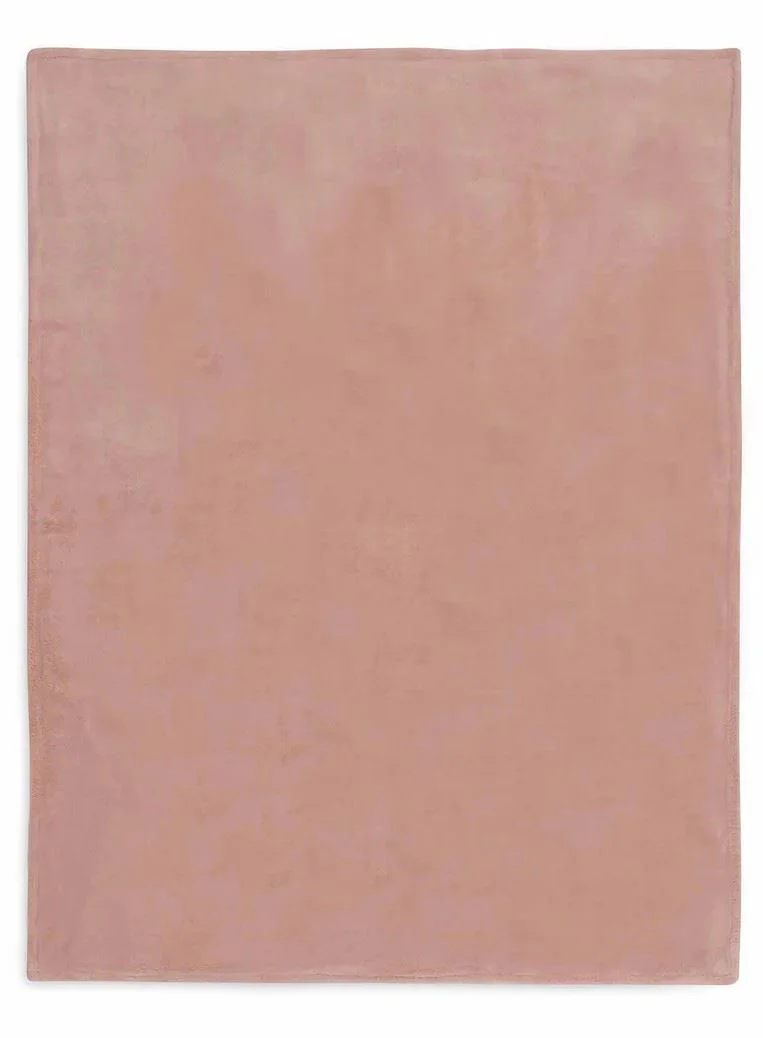 Плед Jollein Cosy Knit Wild Rose/Velvet, 75x100 см foto