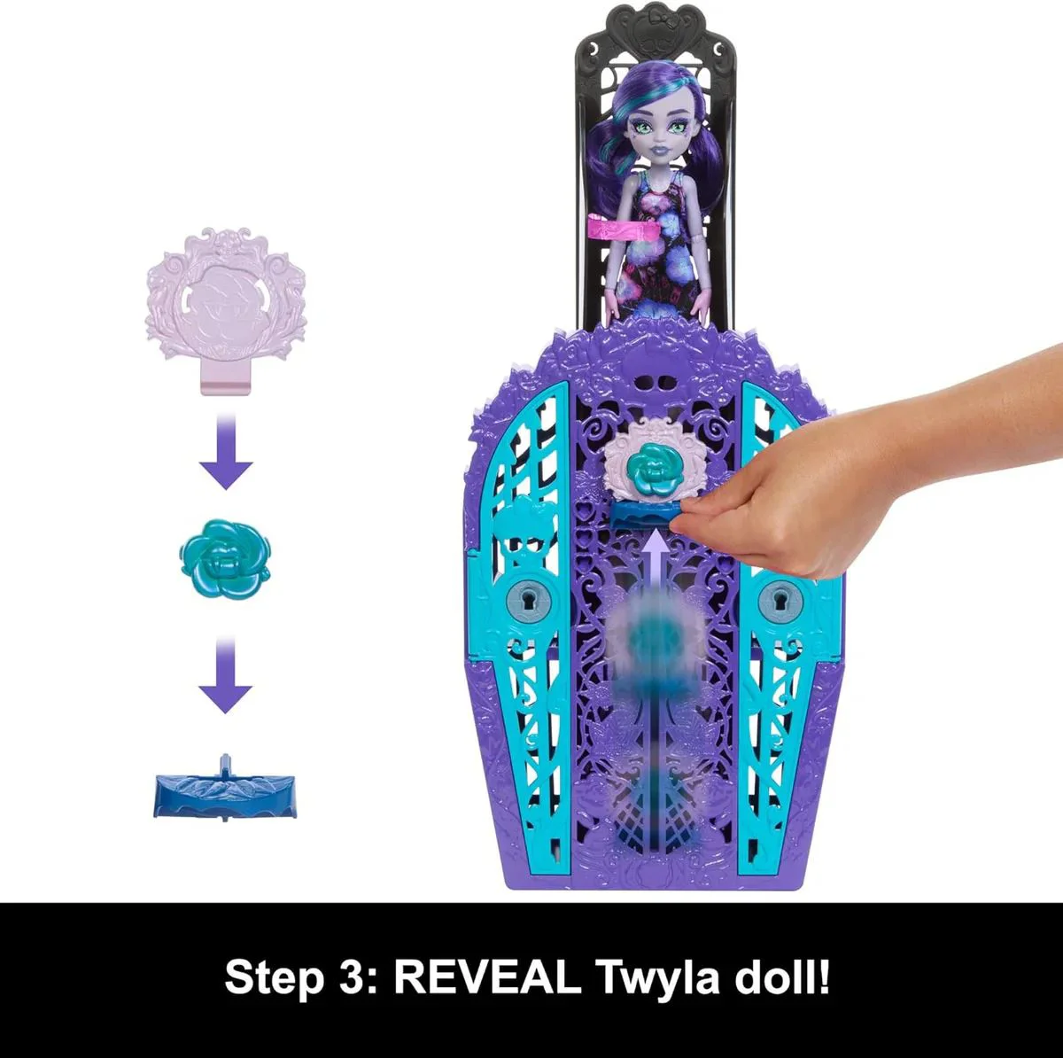 Set de joc Mattel Monster High: Twyla si misterele gradinii foto