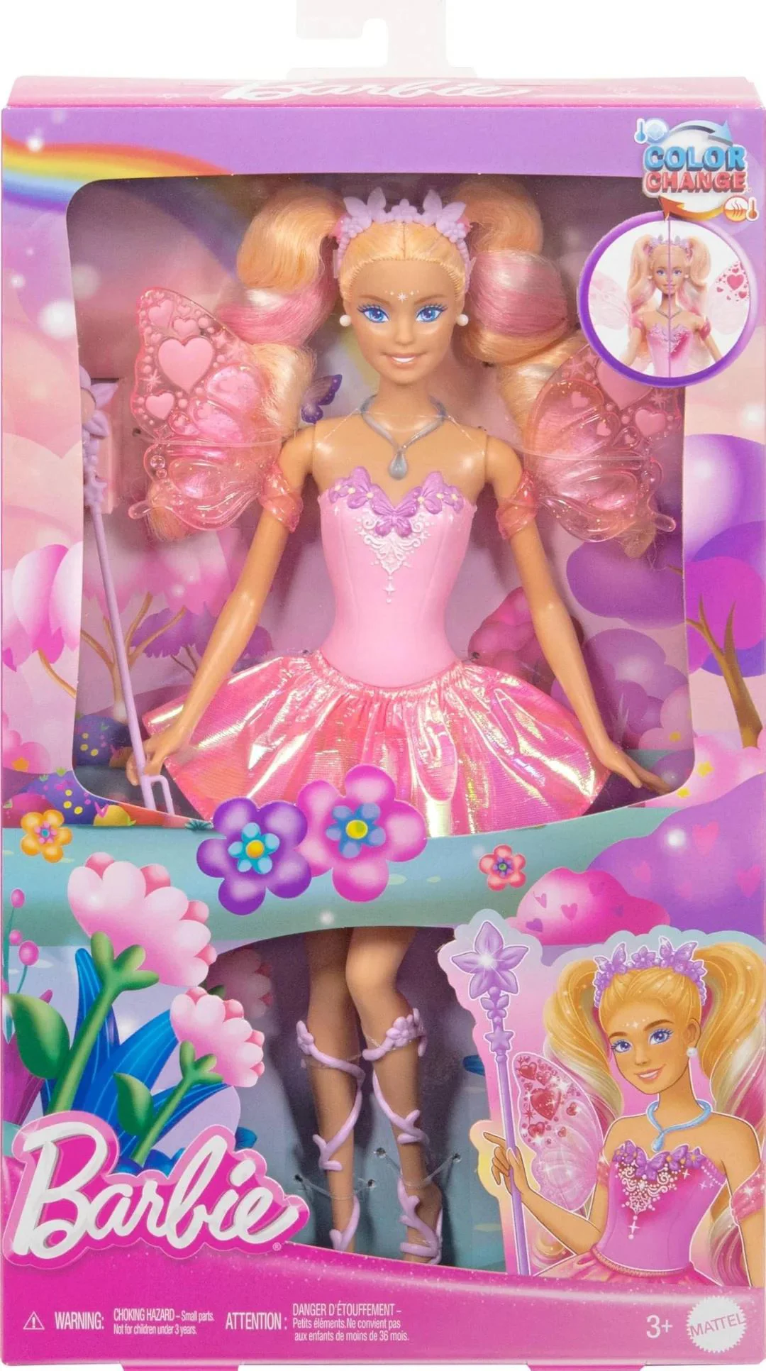 Papusa Barbie Fantasy Fairy Change Color, 29 cm foto