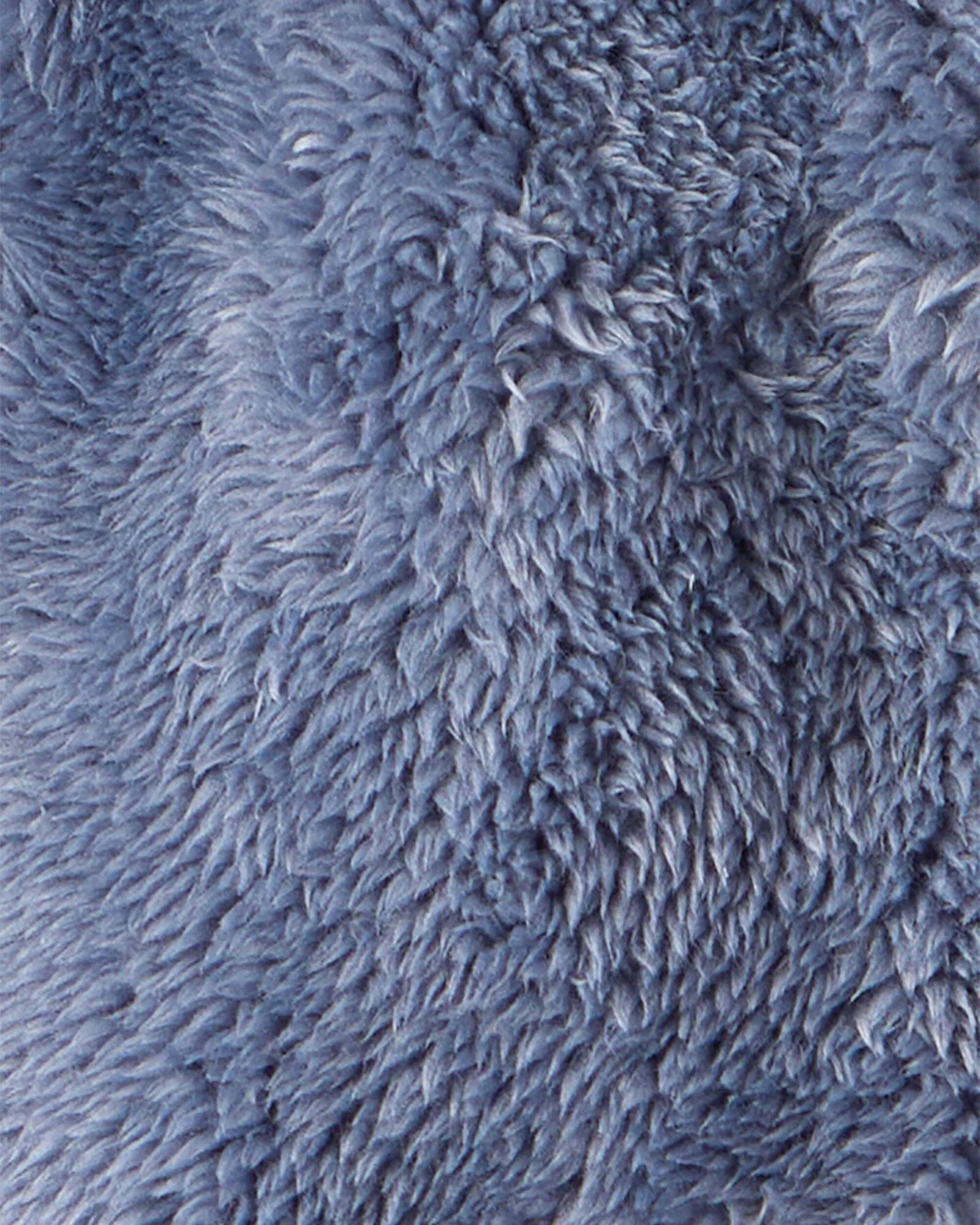 Carter's Cardigan captusit cu sherpa si gluga Blue Solid foto