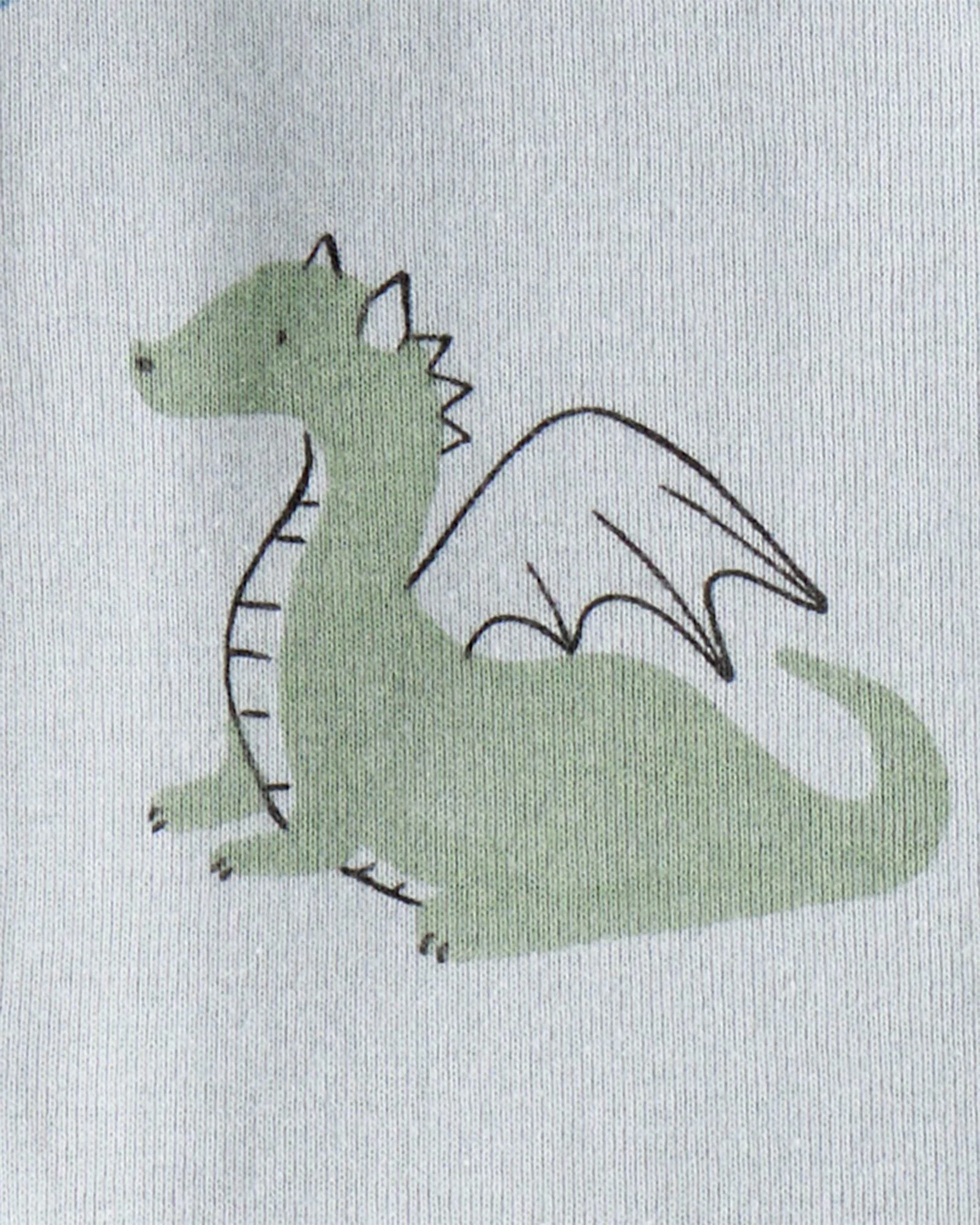 Carter's Pijama din bumbac Blue Dragon foto