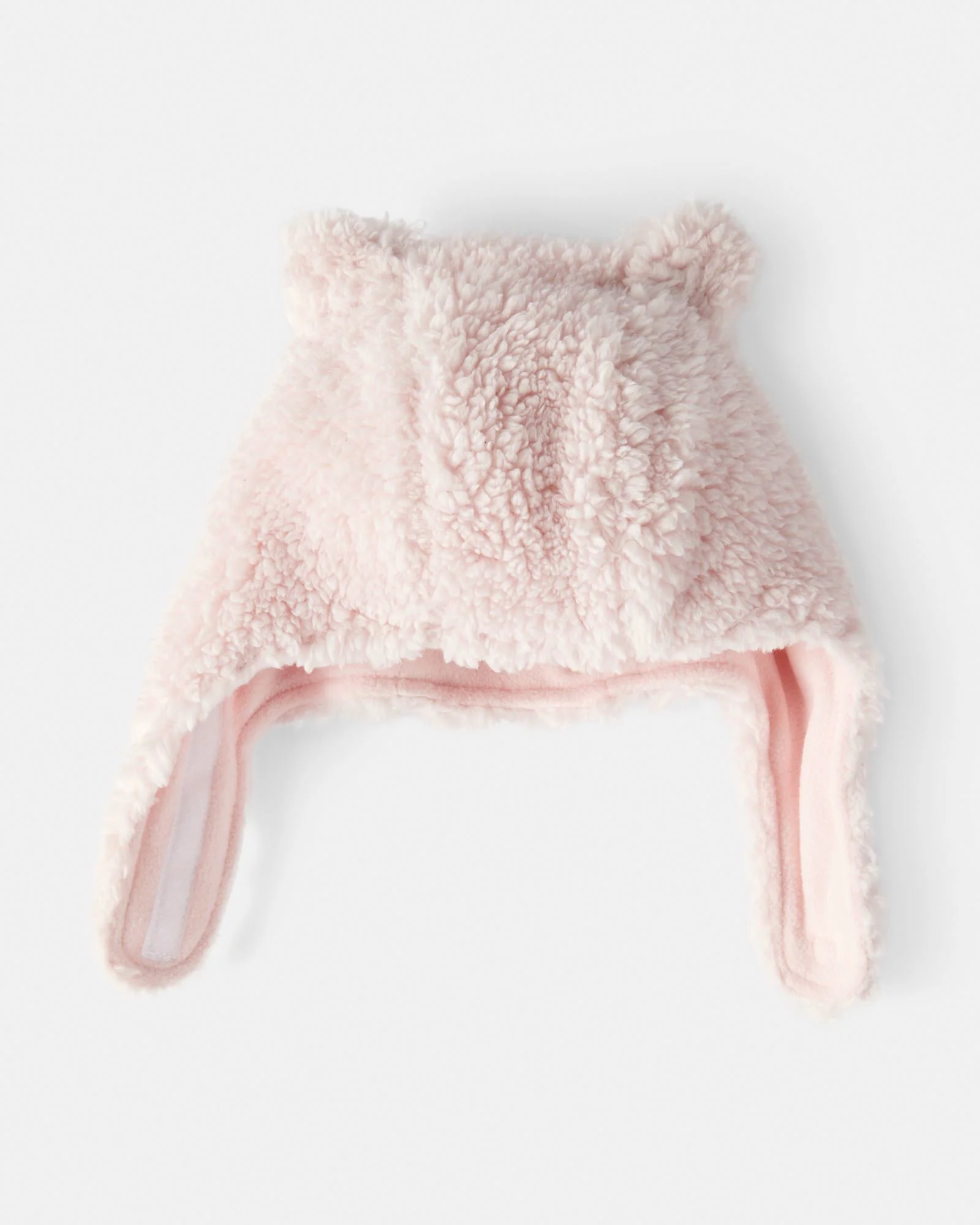 Carter's Комплект 2 в 1 Sherpa Pink - шапочка и варежки foto