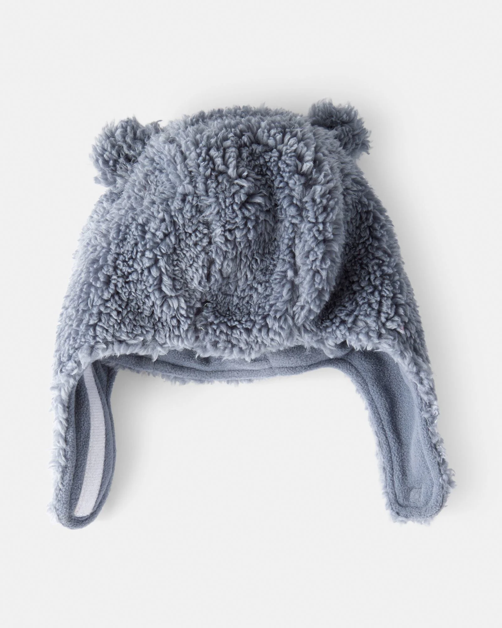 Carter's Set 2 piese Sherpa Blue - caciulita si manusi foto