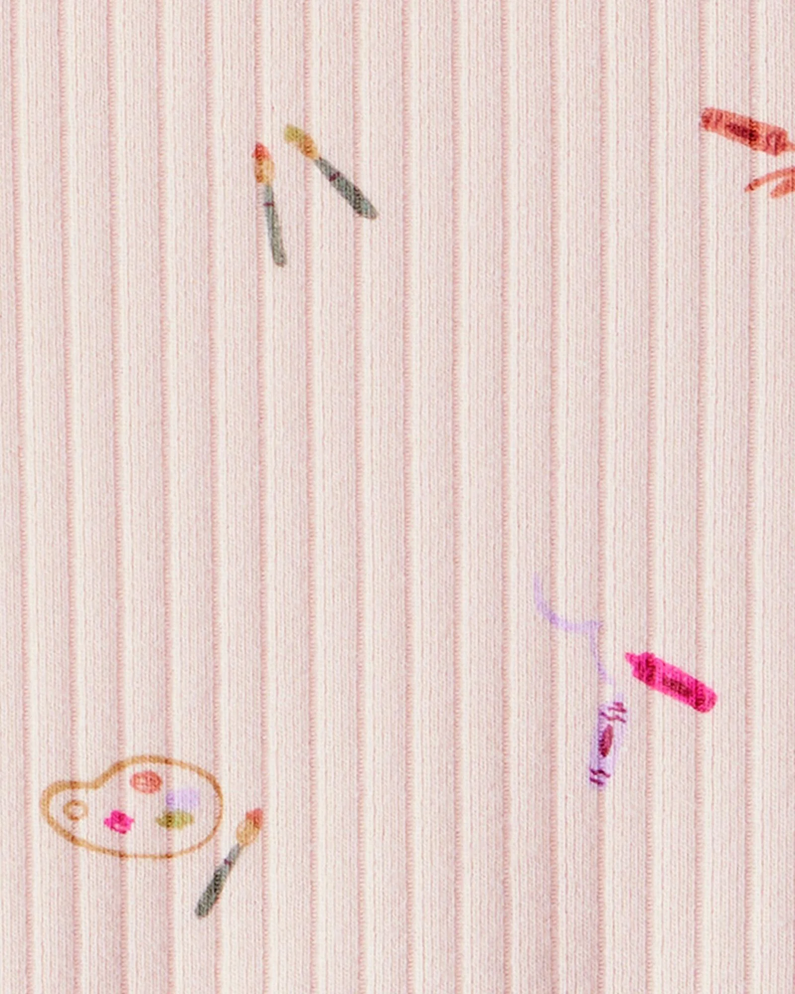 Carter's Rochita cu maneca lunga cu tul Pink Art foto