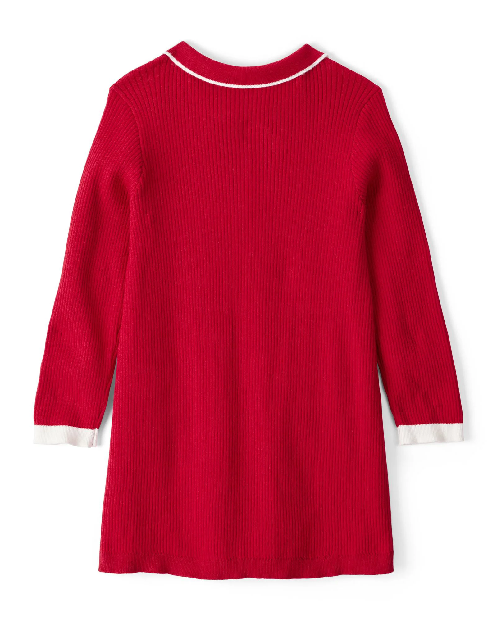 Carter's Хлопковое платье с длинными рукавами Christmas Red foto