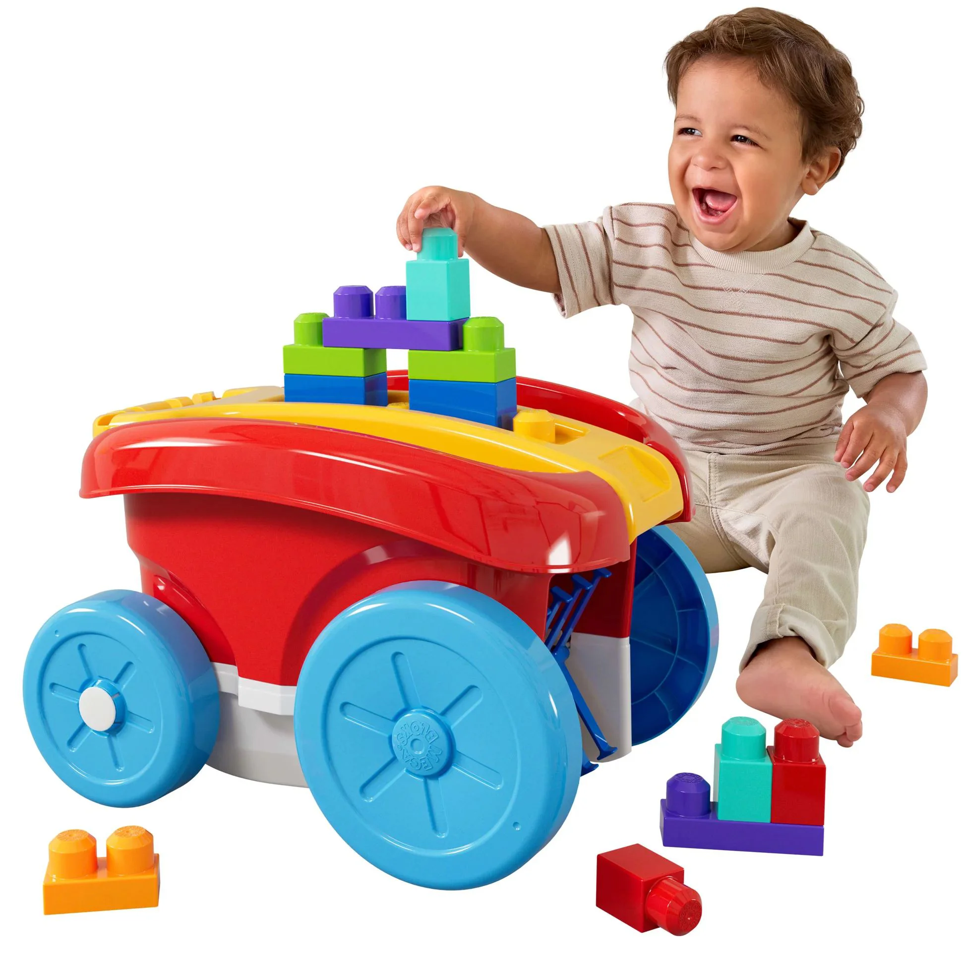 Constructor carucior Fisher Price Mega Bloks, 20 piese foto