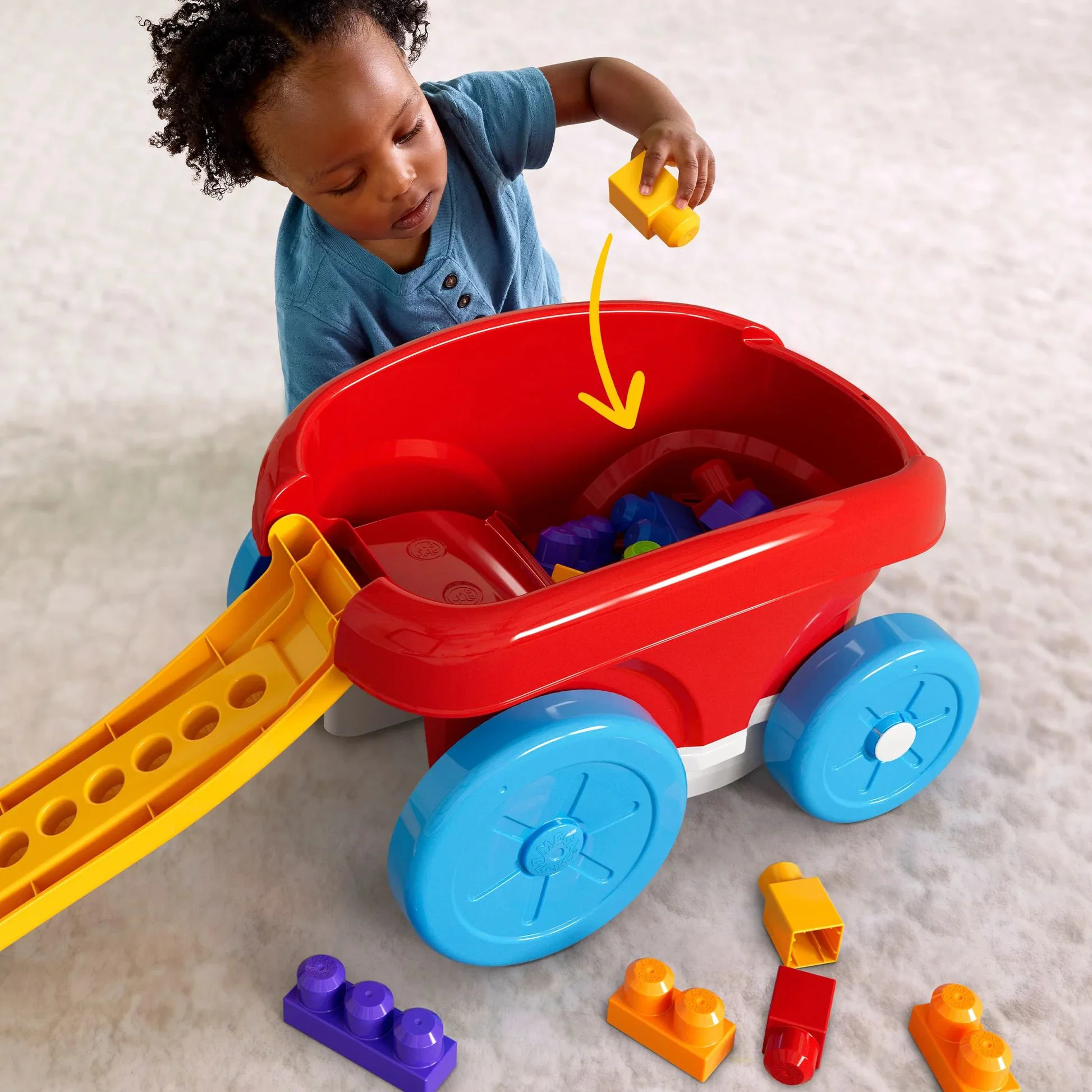 Constructor carucior Fisher Price Mega Bloks, 20 piese foto
