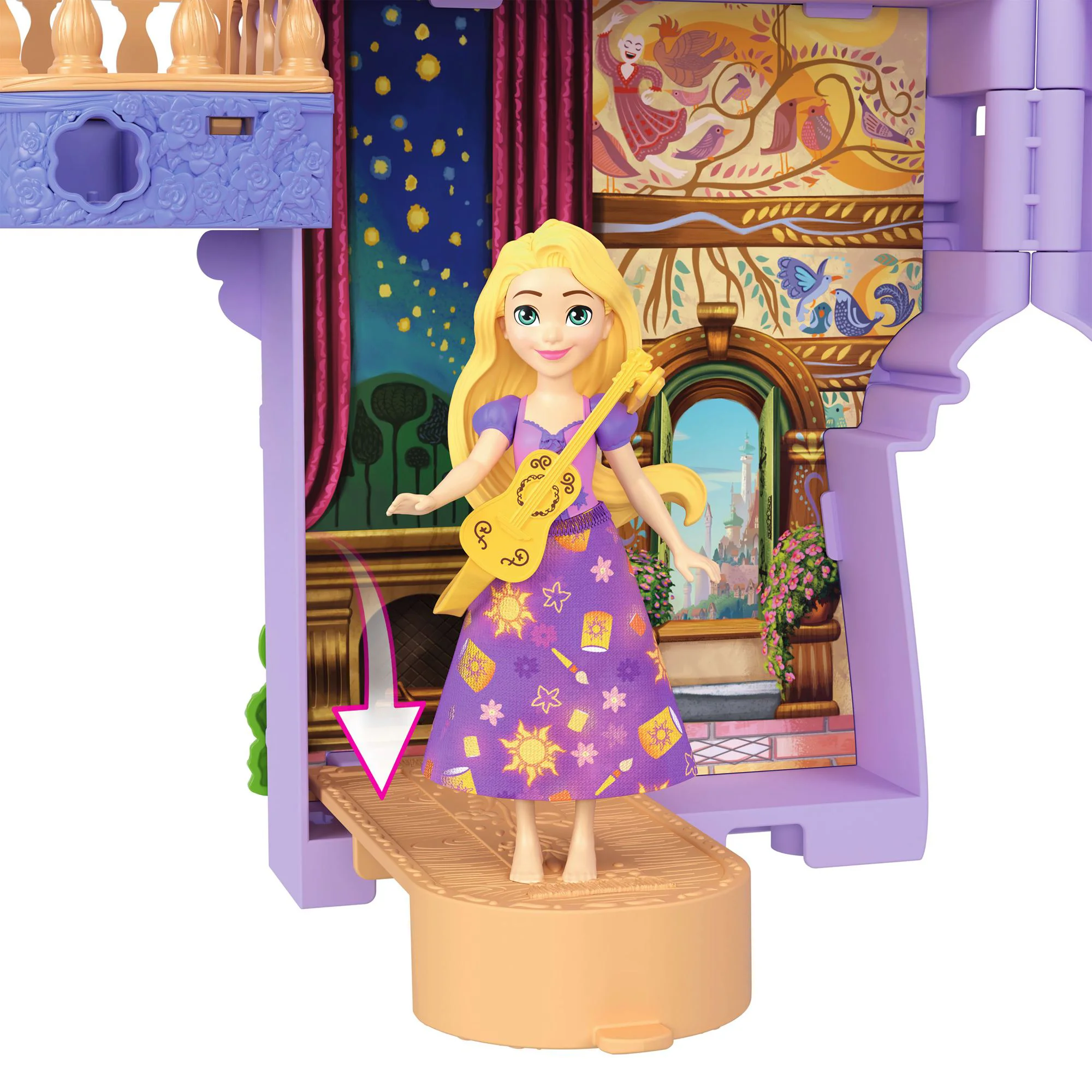 Set de joaca Disney Storytime Stackers Rapunzel foto