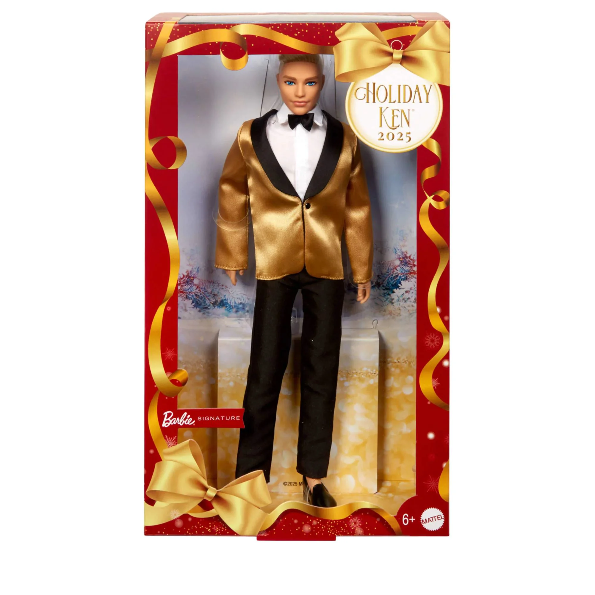 Papusa Barbie de colectie Ken Holiday 2025 foto