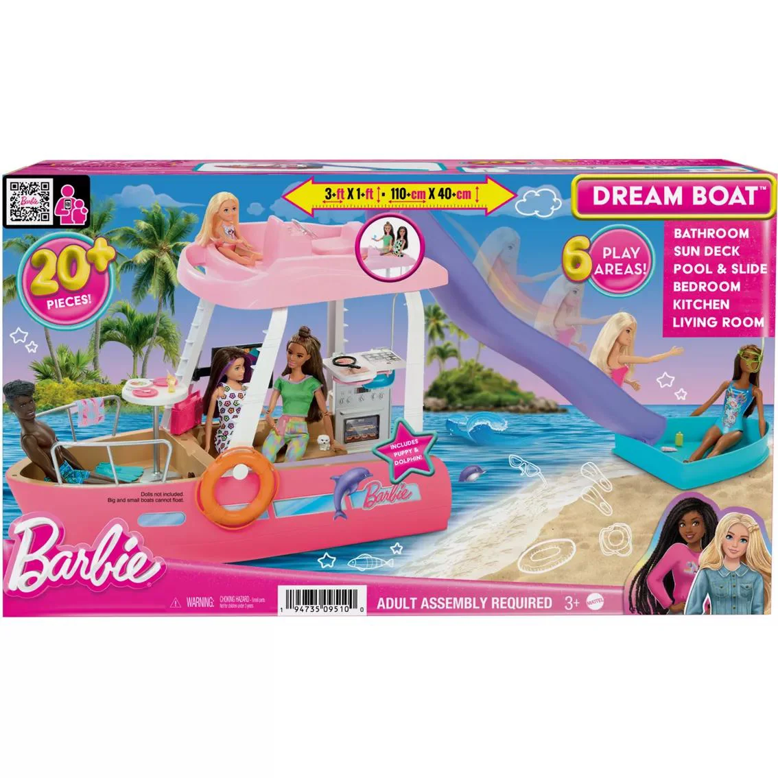 Игровой набор Barbie «Лодка мечты» foto