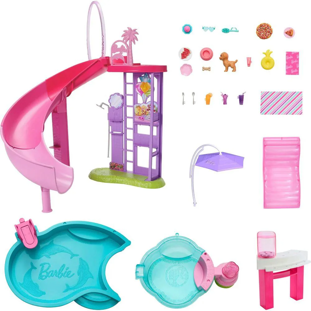 Игровой набор Barbie Бассейн мечты foto