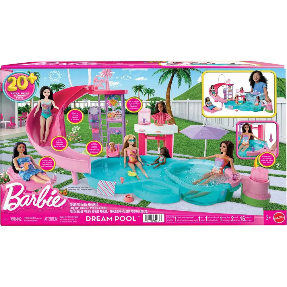 Игровой набор Barbie Бассейн мечты foto