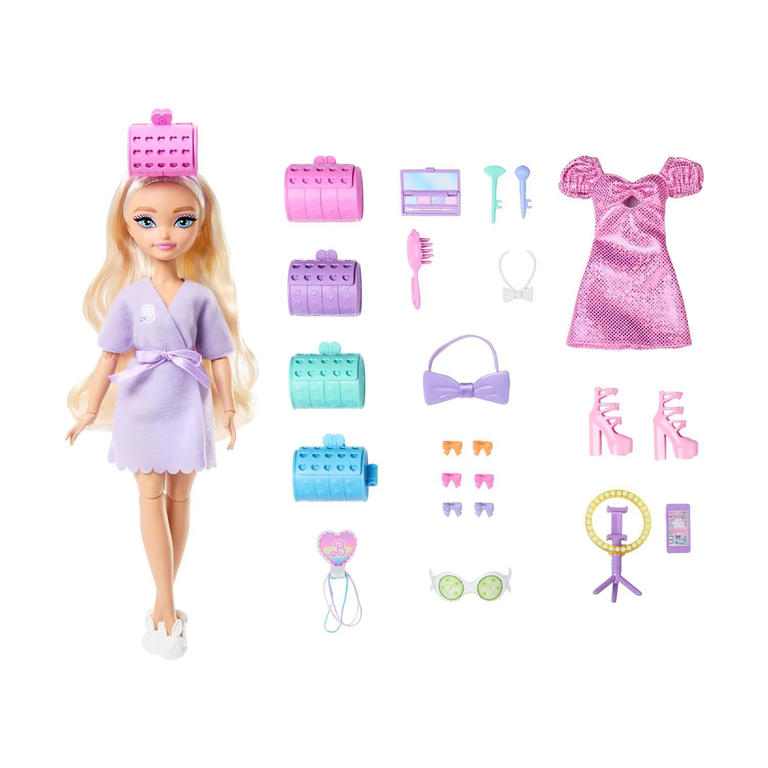 Papusa Barbie Dream Besties, Pregatiri cu Barbie - Malibu foto