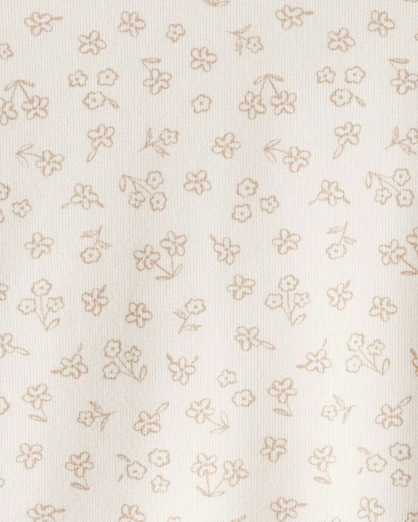 Carter's Hanorac Terry Crew Ivory Floral foto