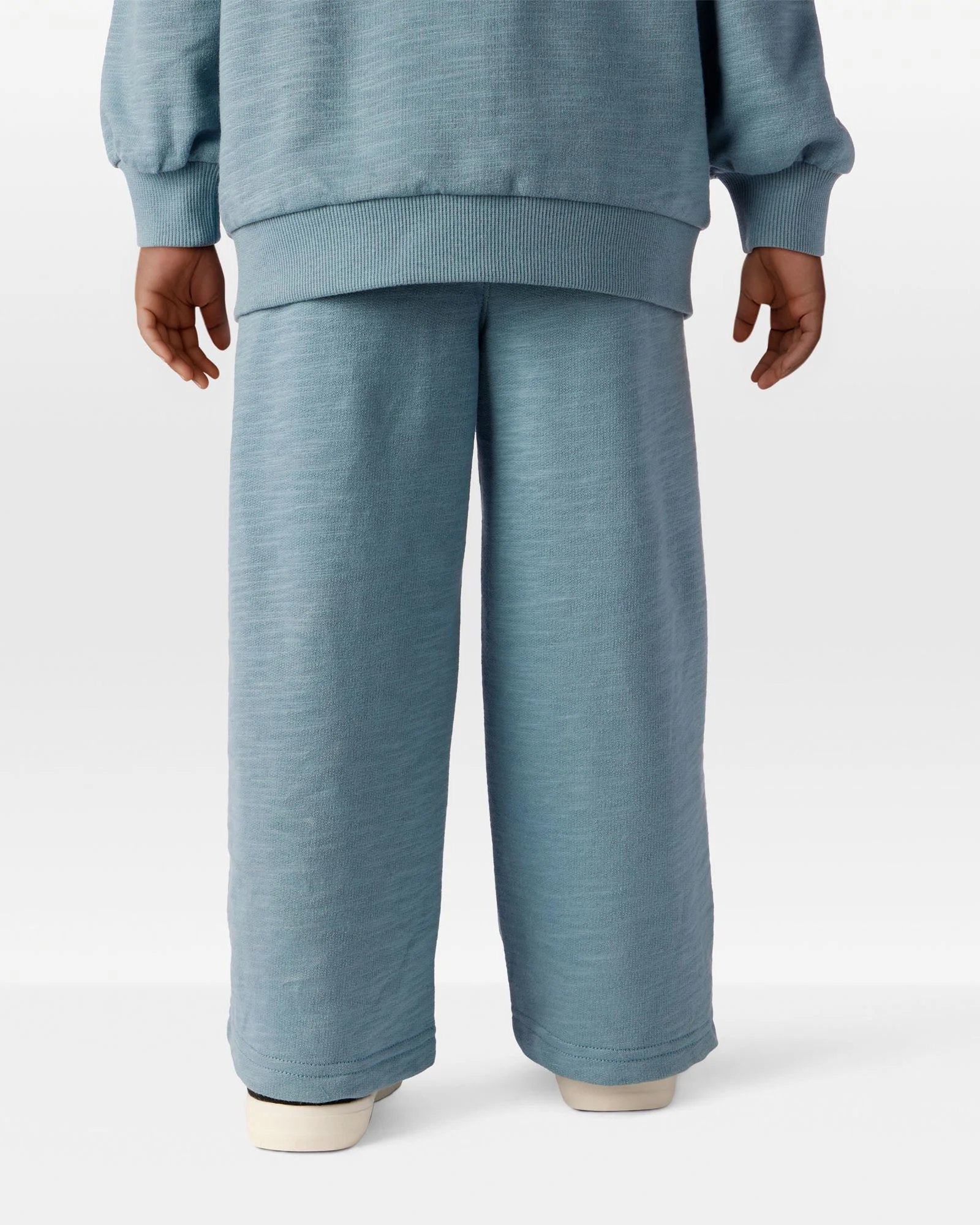 Carter's Хлопковые широкие штаны Blue Wide Leg foto