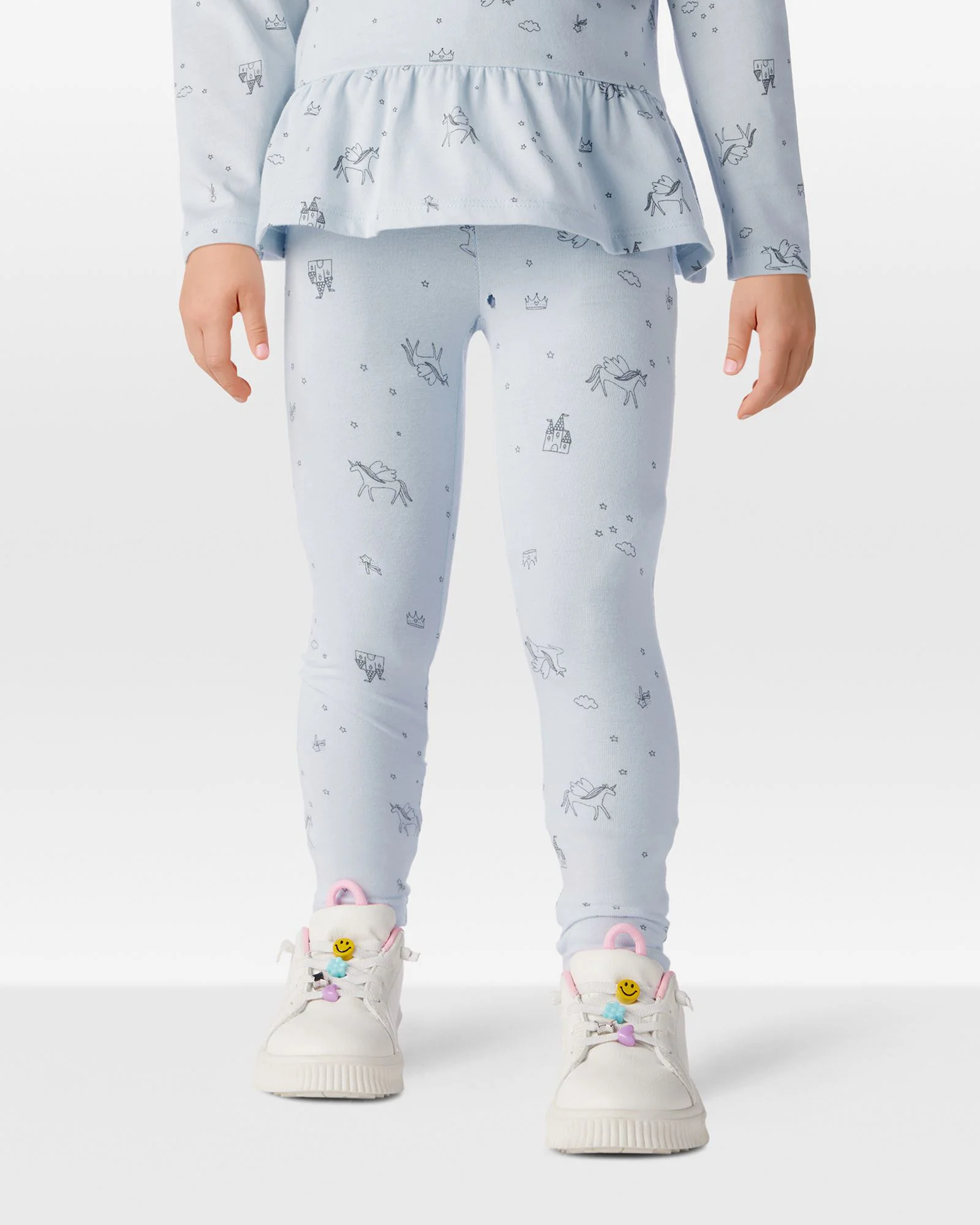 Carter's Leggings cu imprimeuri Stock Up Light Blue foto